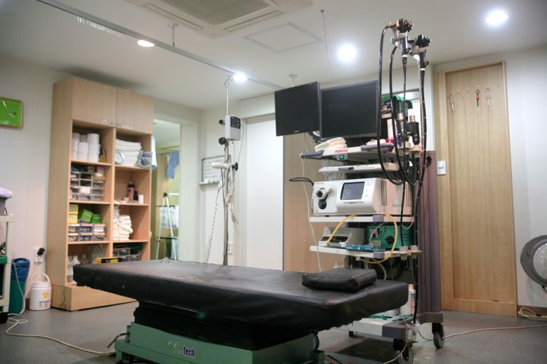 내시경검사 내부